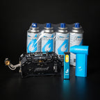 Combo Camping Pro Floppi con Estufa, Soplador, Linterna y 4 Latas de Gas
