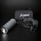 Combo Estufa Portátil Compacta Floppi AC03 con 4 Latas de Gas RG7 | Ideal para Camping