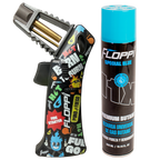 Combo Flameador Grande Floppi FG01 EDICION LIMITADA con lata de Gas Butano RG11X